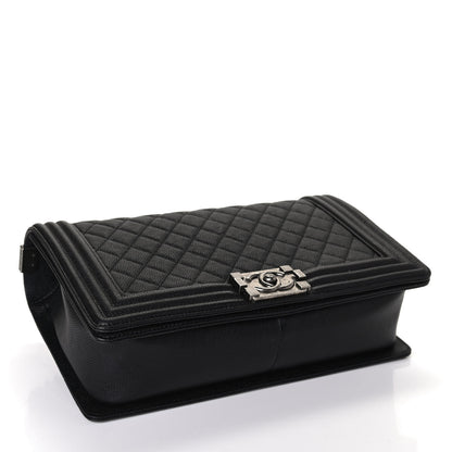 Chanel Caviar Quilted New Medium Boy Flap Black 3 of 5