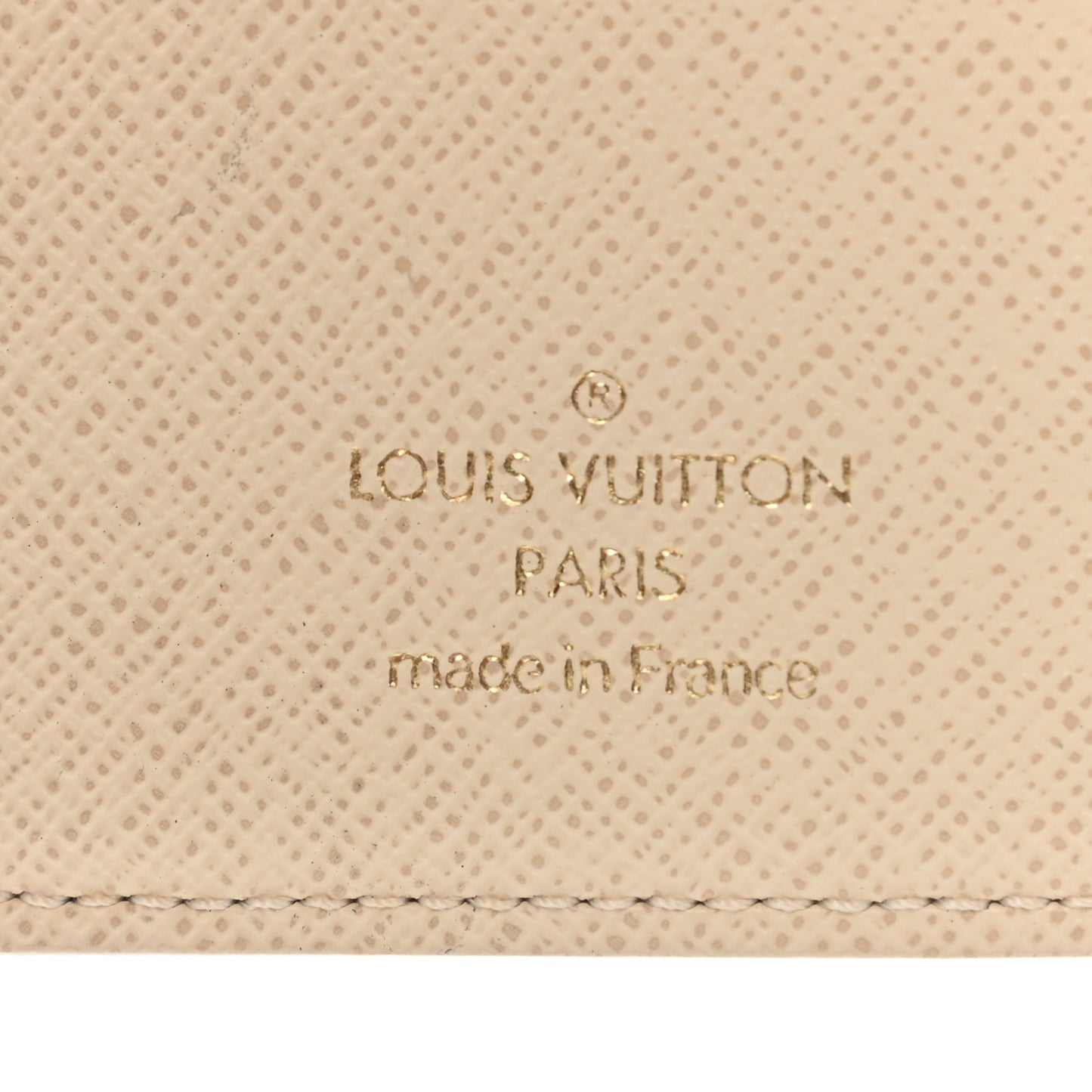 Damier Ebene Trunk Small Ring Agenda Cover White