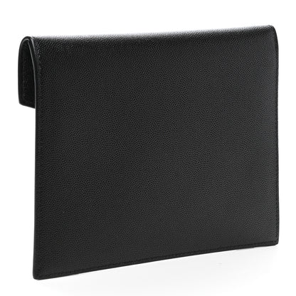 Saint Laurent Grain De Poudre Uptown Baby Pouch Black 3 of 6