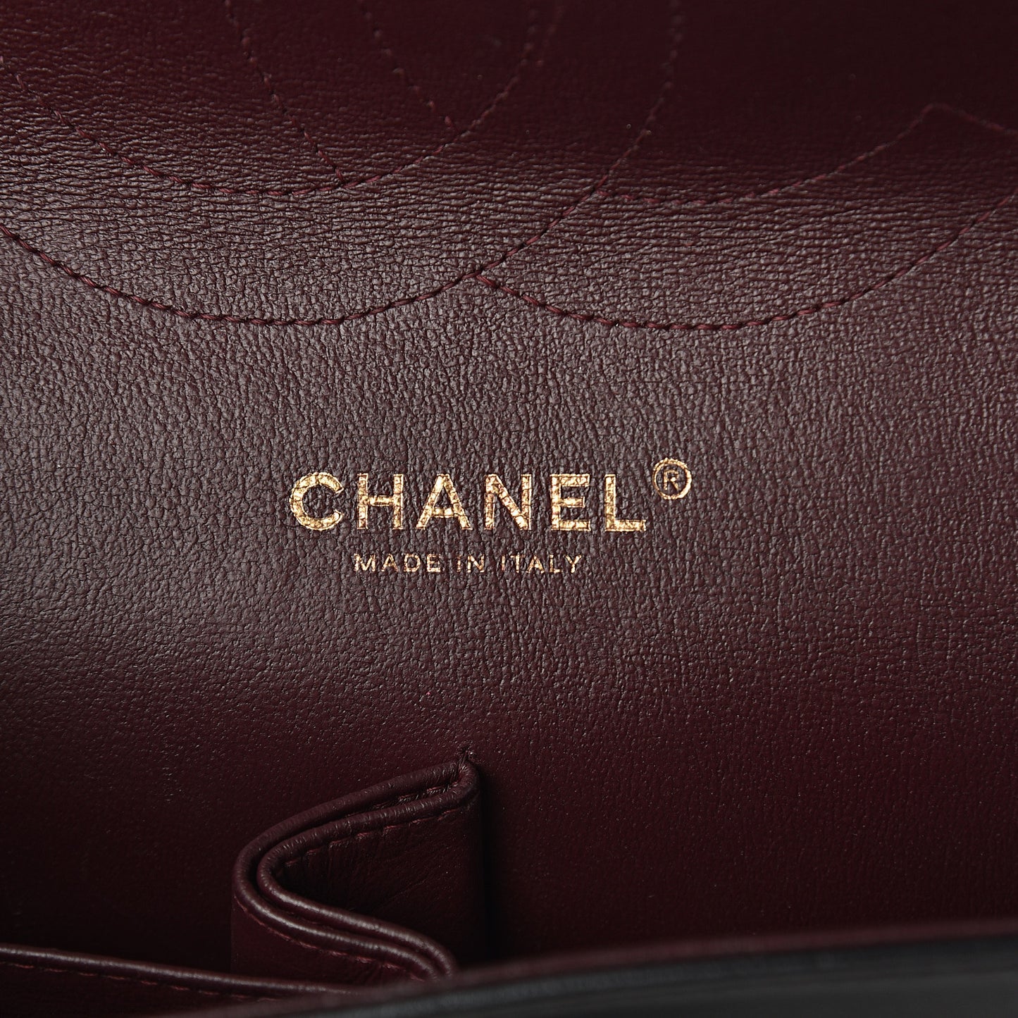 Lambskin Quilted Jumbo Double Flap Black