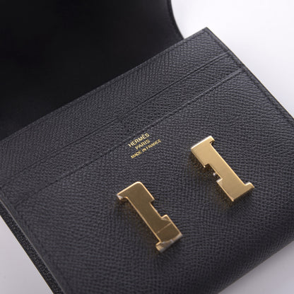 Hermes Epsom Constance Short Wallet Black 9 of 10