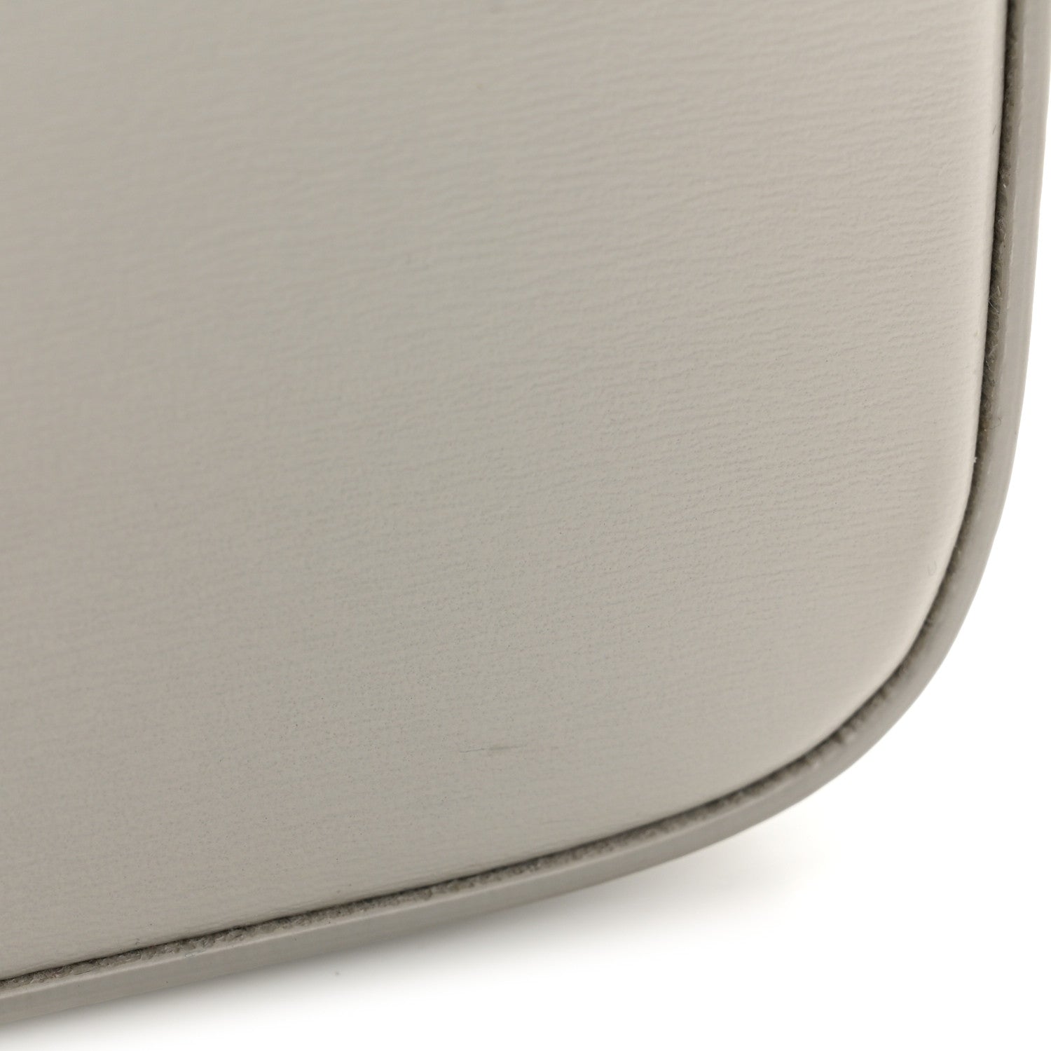 Celine Shiny Calfskin Mini Triomphe Chalk 13 of 14