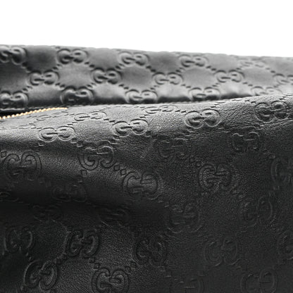 Gucci Guccissima Signature Large Linea A Hobo Black 17 of 18