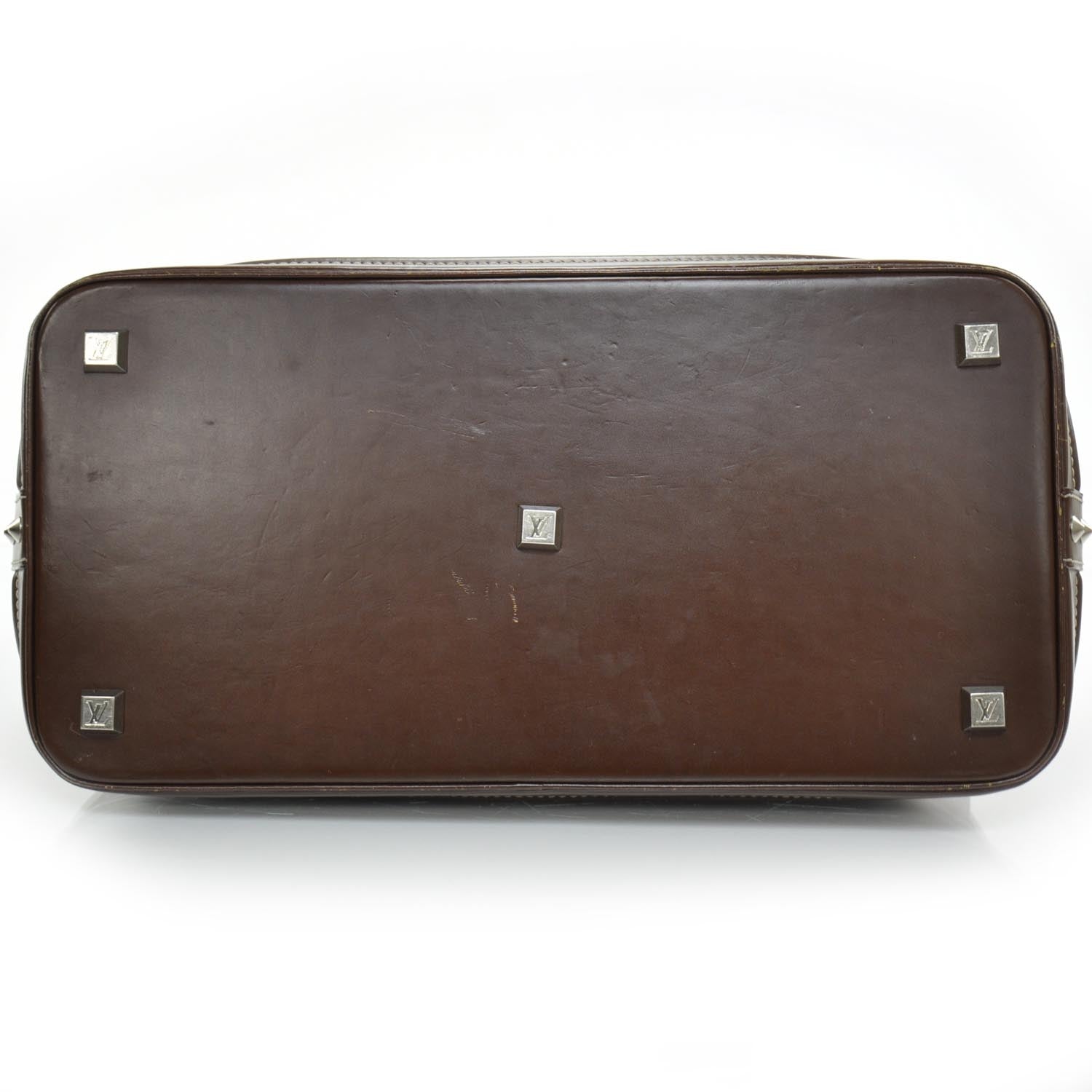 Louis Vuitton Suhali Lockit GM Sienne 5 of 11