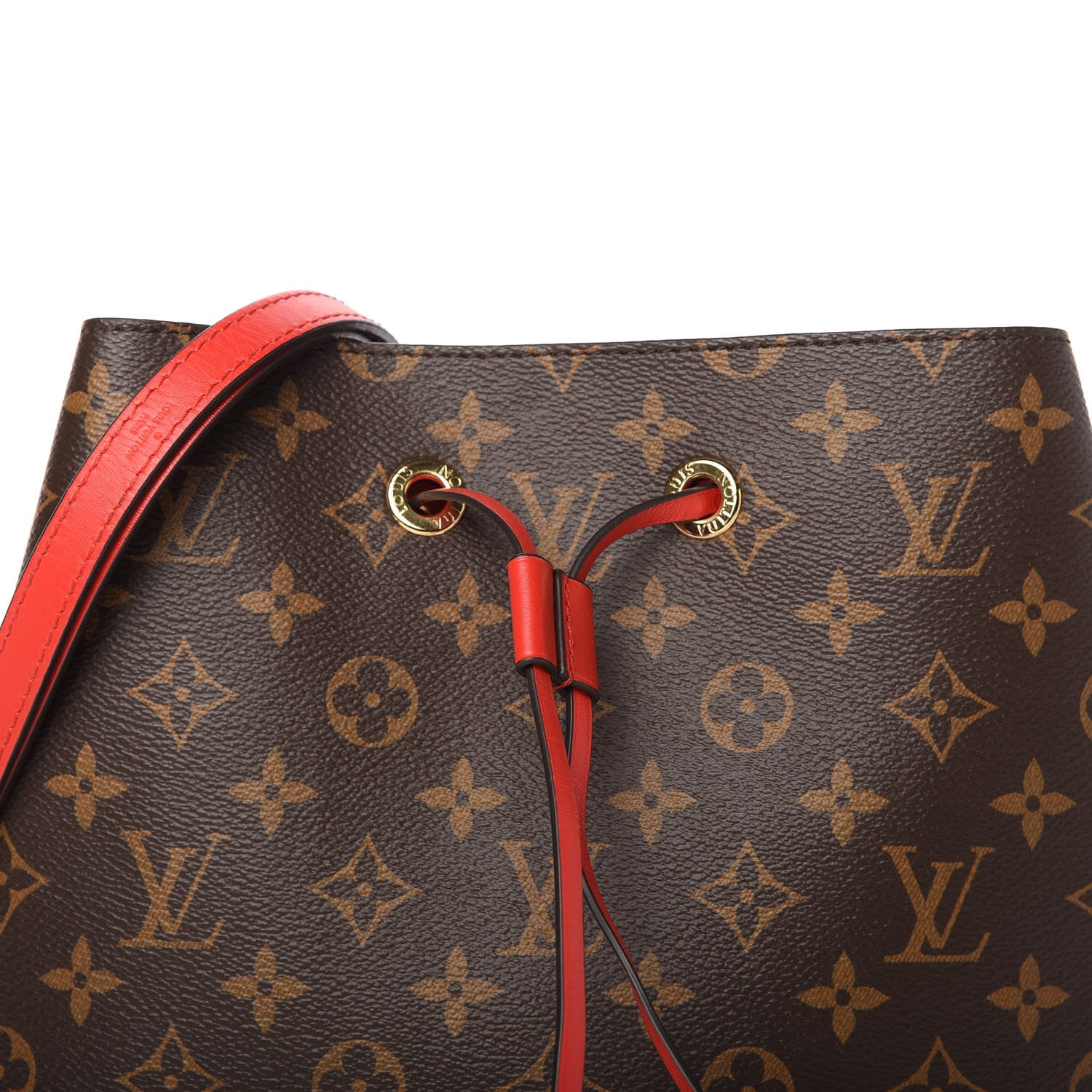 Louis Vuitton Monogram Neonoe MM Coquelicot 10 of 10