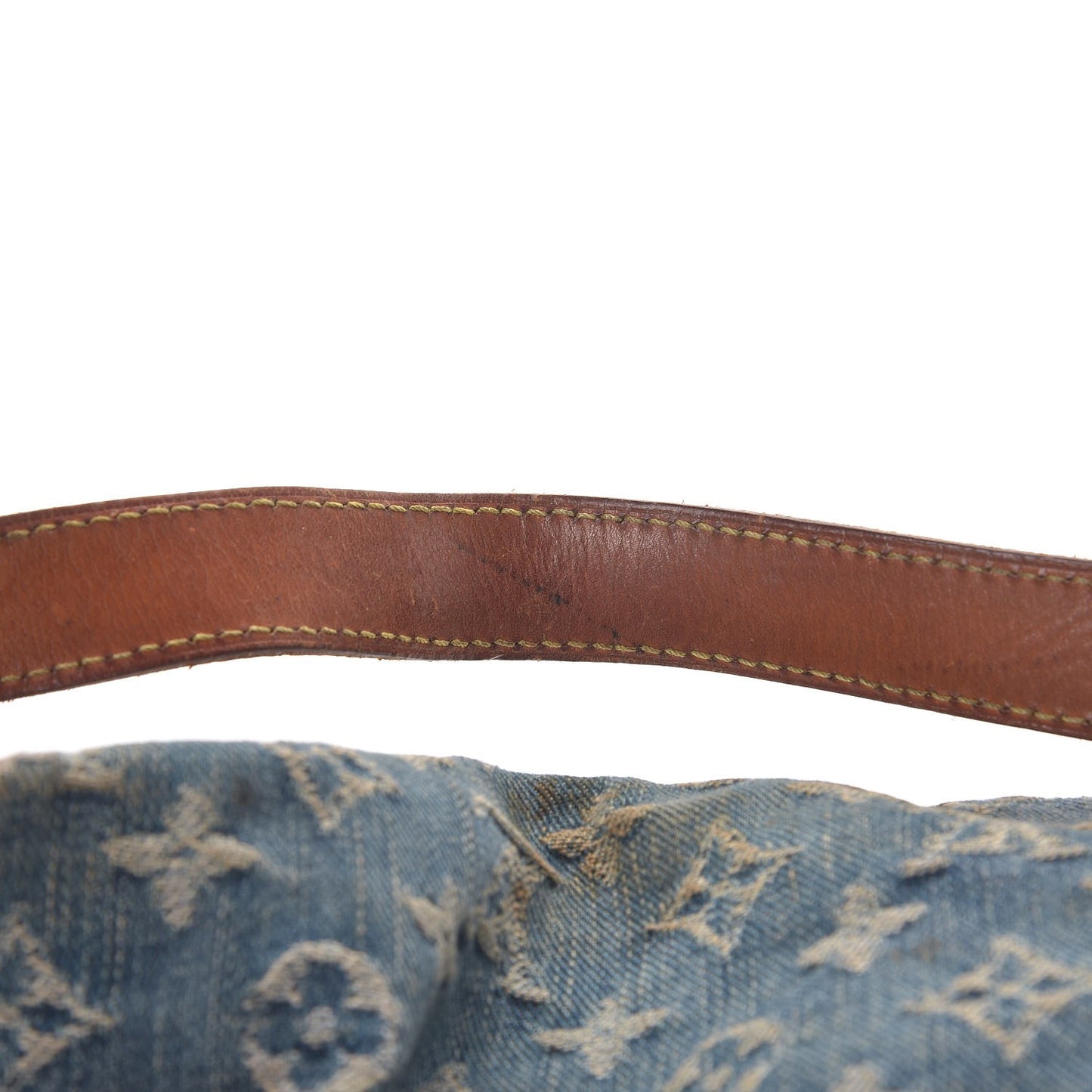 Monogram Denim Baggy PM Blue