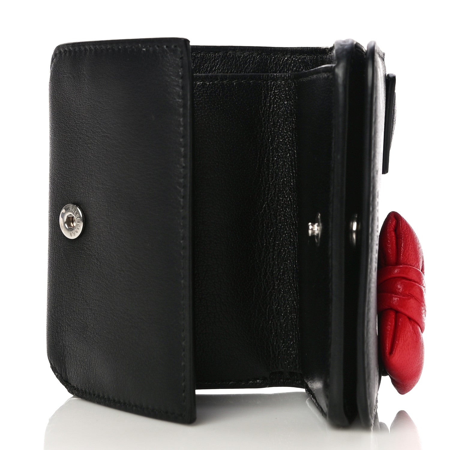 Balenciaga Calfskin Hello Kitty Mini Wallet Black 5 of 12