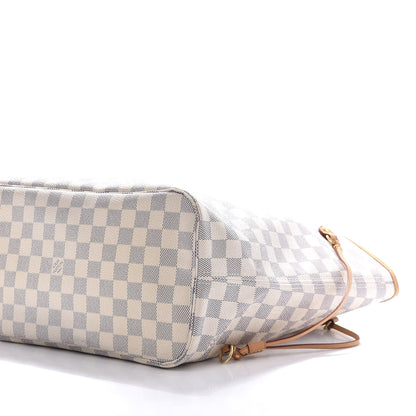 Louis Vuitton Damier Azur Neverfull MM 7 of 12