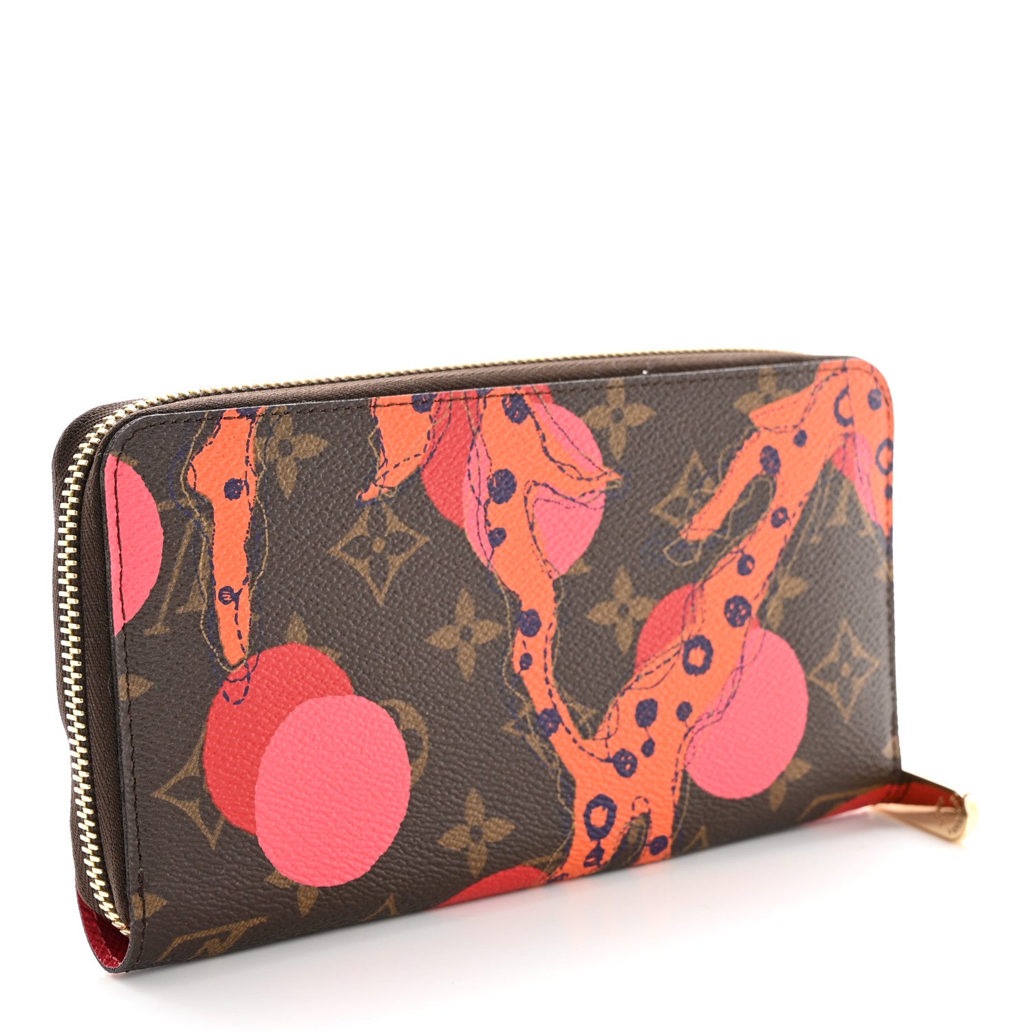 Louis Vuitton Monogram Ramages Zippy Wallet 3 of 7