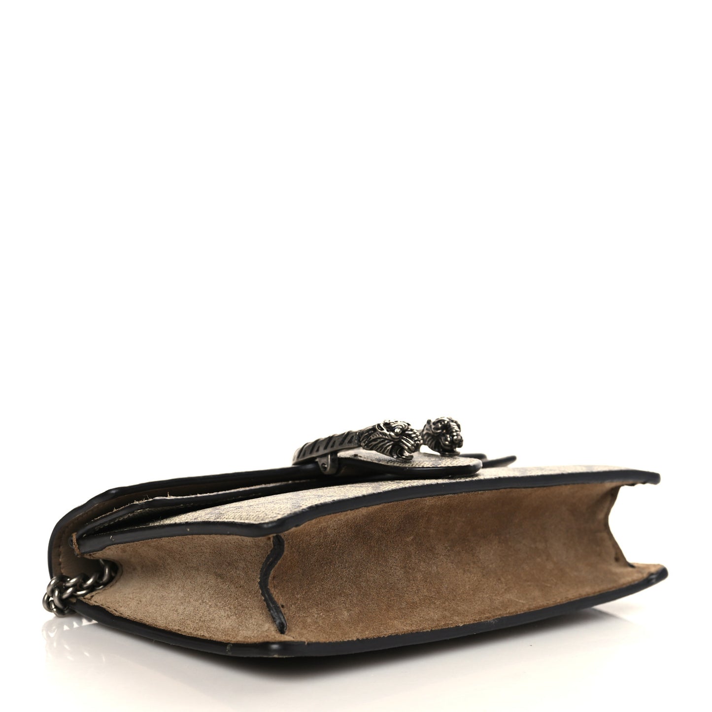 GG Supreme Monogram Super Mini Dionysus Shoulder Bag Taupe
