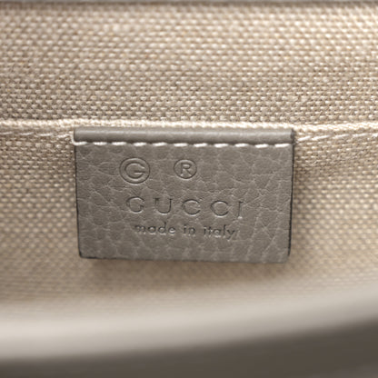 Gucci Dollar Calfskin Small Interlocking G Shoulder Bag Loess 15 of 28