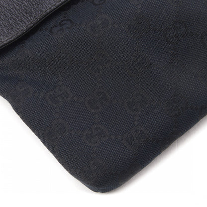 Gucci GG Monogram Double Pocket Belt Bag Black 6 of 11