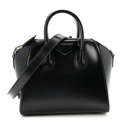 Givenchy Shiny Lord Calfskin Mini Antigona Black 1 of 10