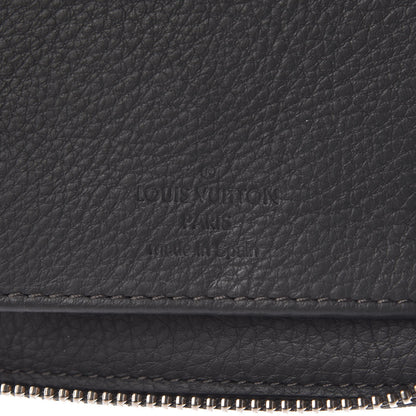 Louis Vuitton Taurillon Vertical Zippy Wallet Charcoal 6 of 8