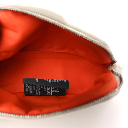 Hermes Cotton Canvas Mini Mini Bolide Travel Cosmetic Pouch Natural 5 of 9