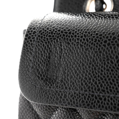 Chanel Caviar Quilted Small Double Flap Black 11 of 12