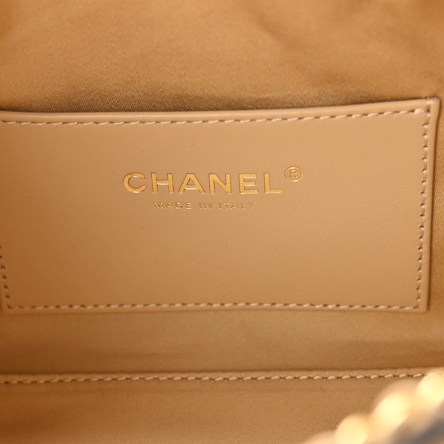 Braided Raffia Calfskin Quilted Mini Chanel 25 Handbag Beige Black