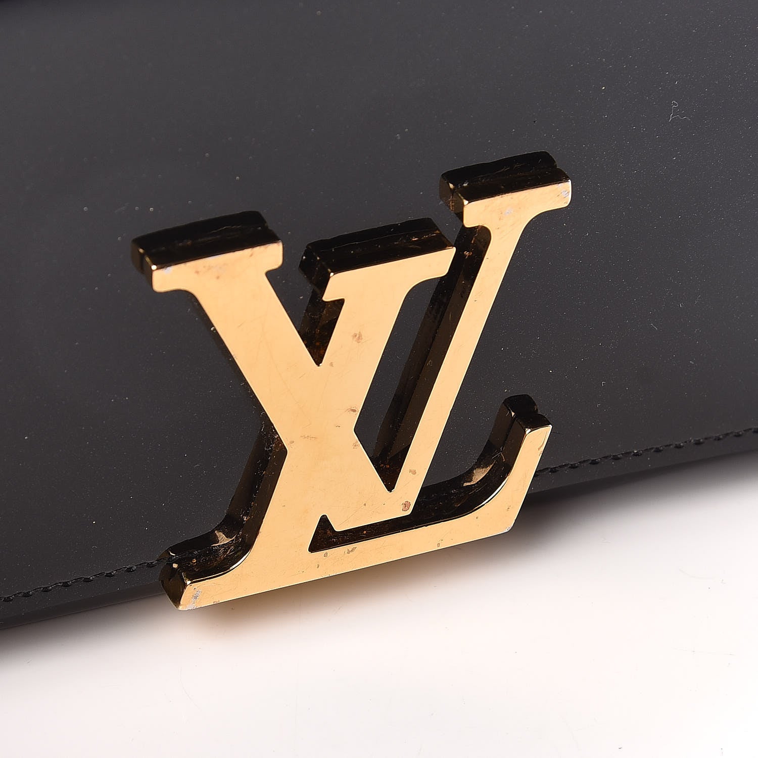 Louis Vuitton Patent Louise Wallet Black 7 of 7