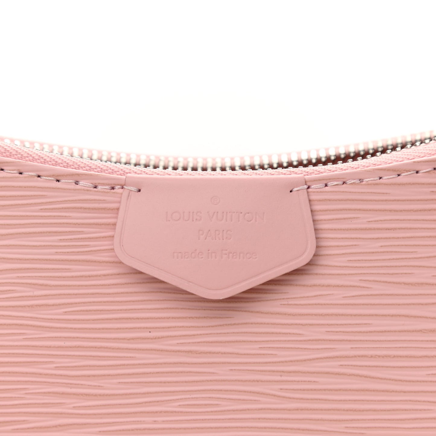 Epi Easy Pouch On Strap Rose Ballerine