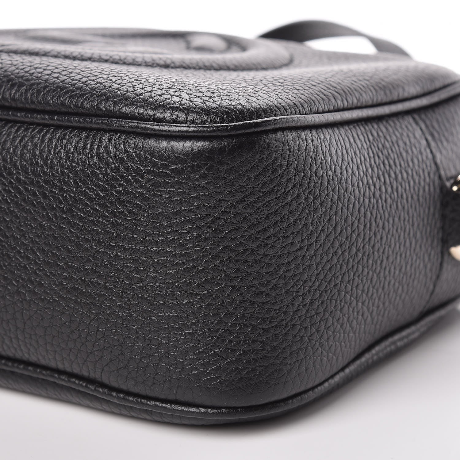Gucci Pebbled Calfskin Small Soho Disco Bag Black 9 of 9