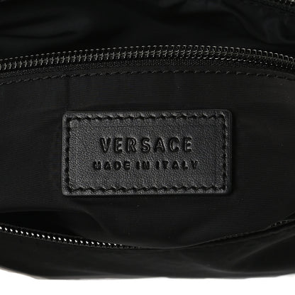 Versace Nylon Crossbody Bag Black 6 of 13