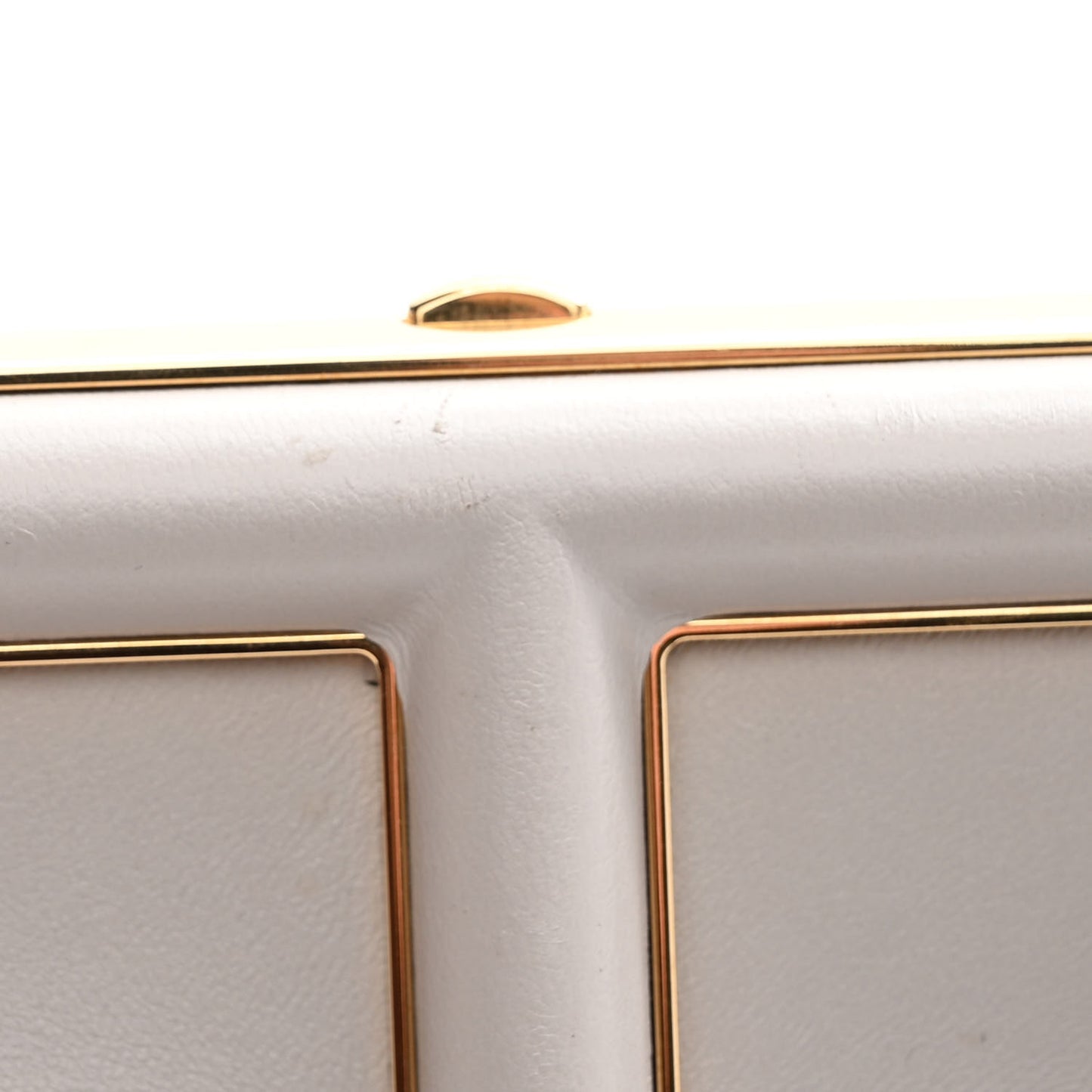 Shiny Nappa Small Fendi First Ghiaia