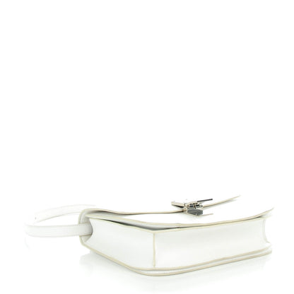 Celine Liege Calfskin Medium Classic Box Flap Bag White 4 of 8