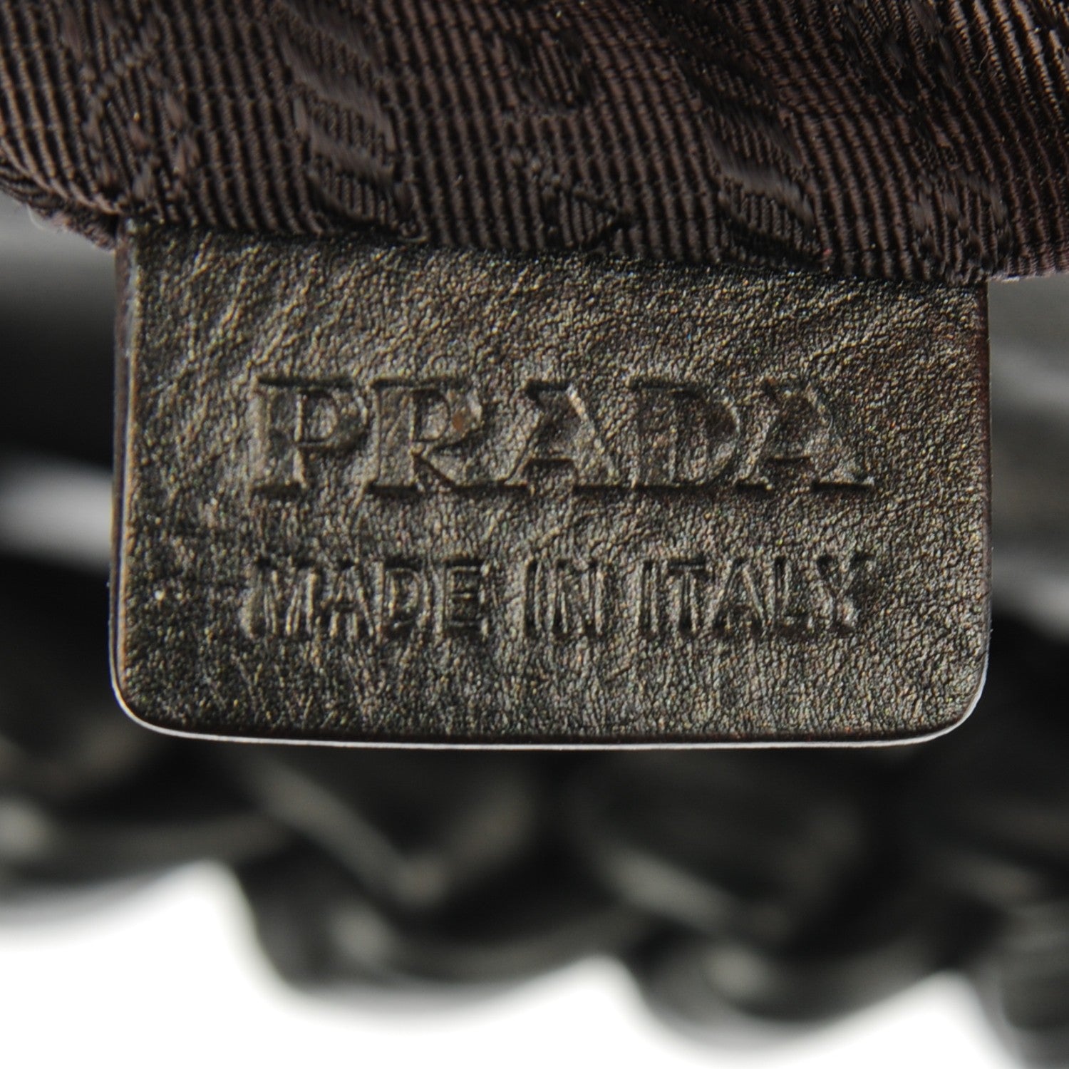 Prada Nappa Mordore Hobo Piombo 9 of 9