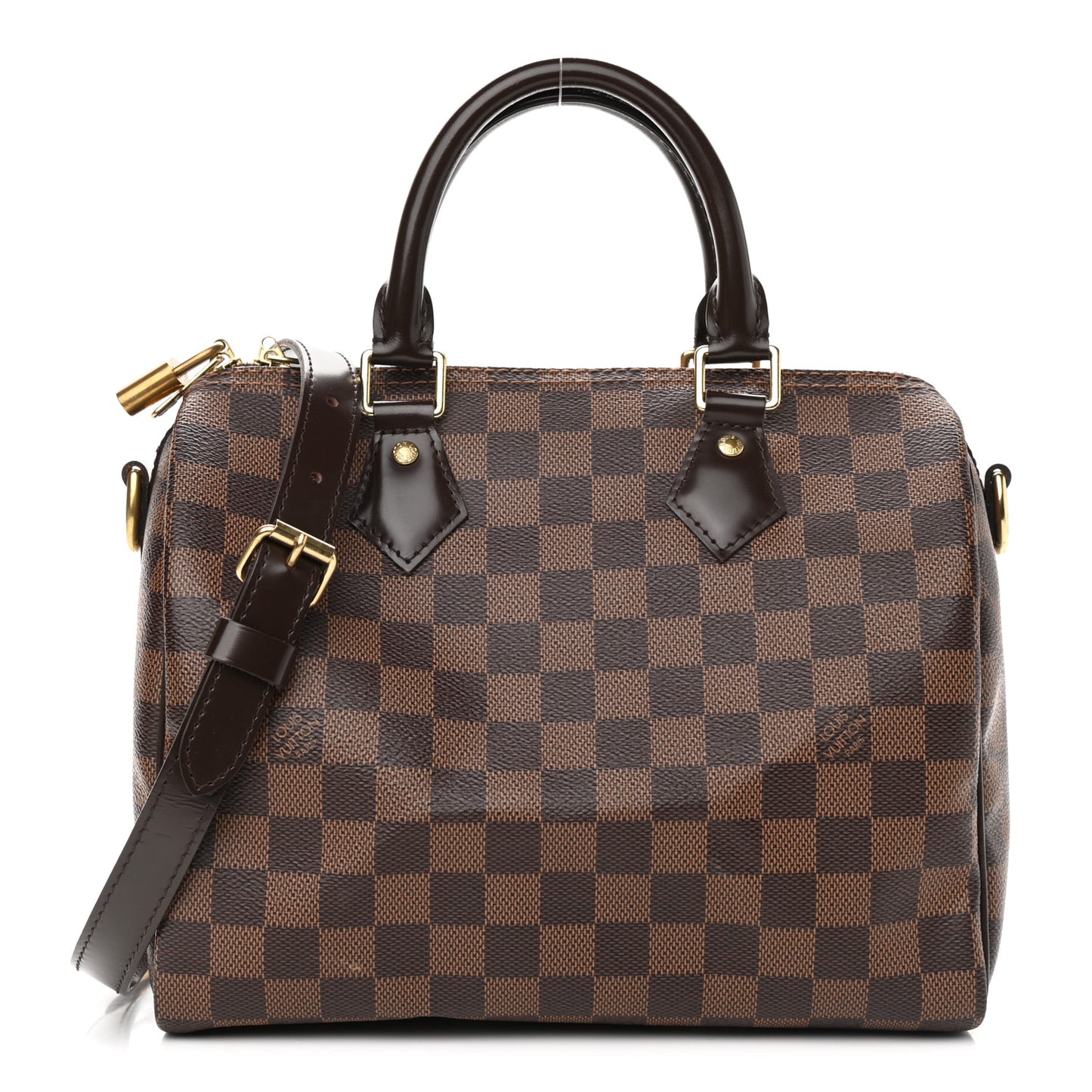 Damier Ebene Speedy Bandouliere 25