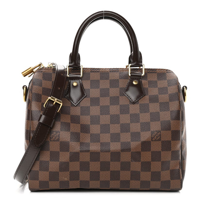 Louis Vuitton Damier Ebene Speedy Bandouliere 25 1 of 11