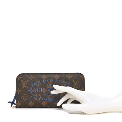 Louis Vuitton Monogram Articles de Voyage Ikat Insolite Wallet Grand Blue 2 of 8