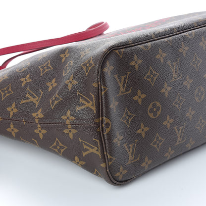 Louis Vuitton Monogram Articles de Voyage Ikat Neverfull MM Rose Indien 10 of 12