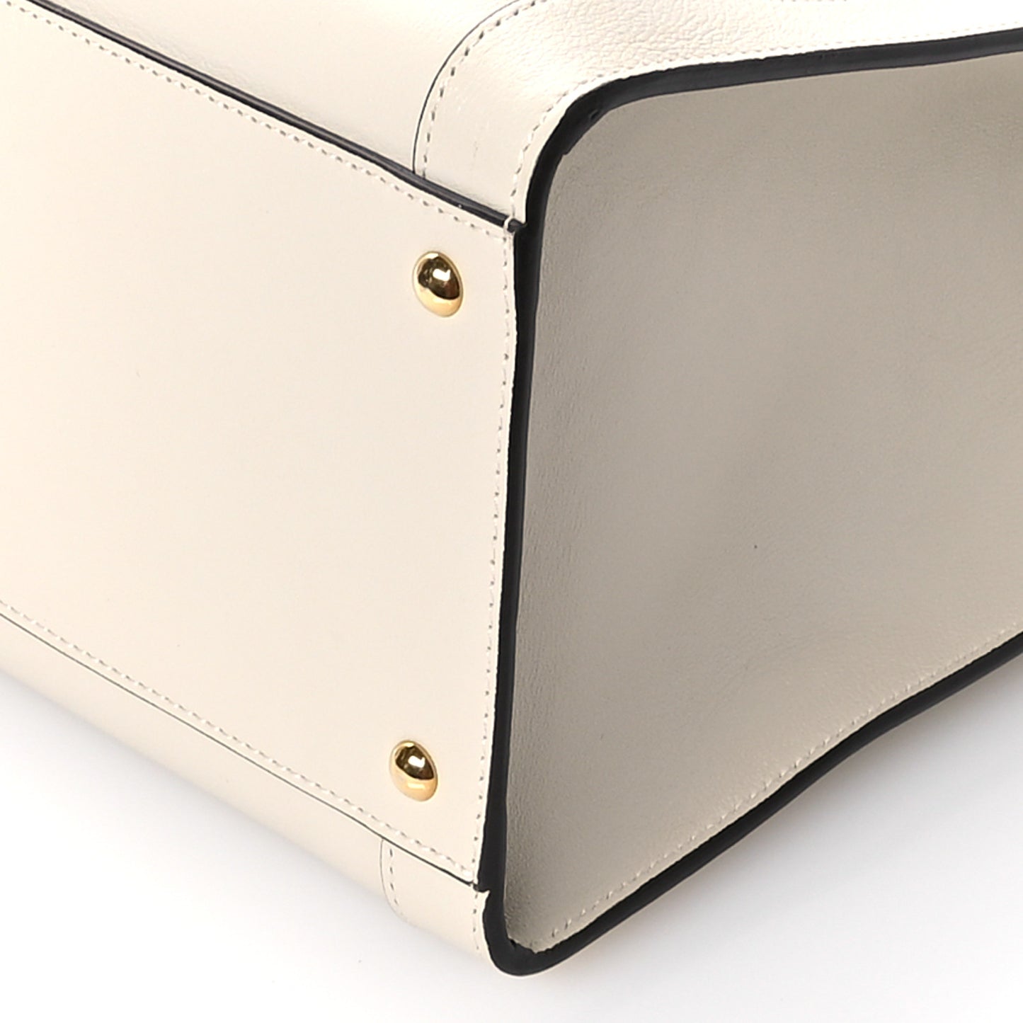 Wonka Grain Calfskin Medium Diana Tote Bag Mystic White Orange Fluo