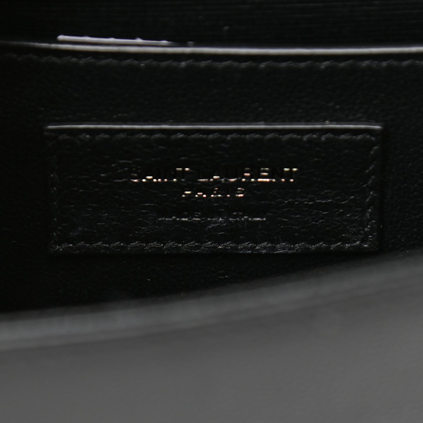 Grain De Poudre Small Monogram Kate Satchel Black