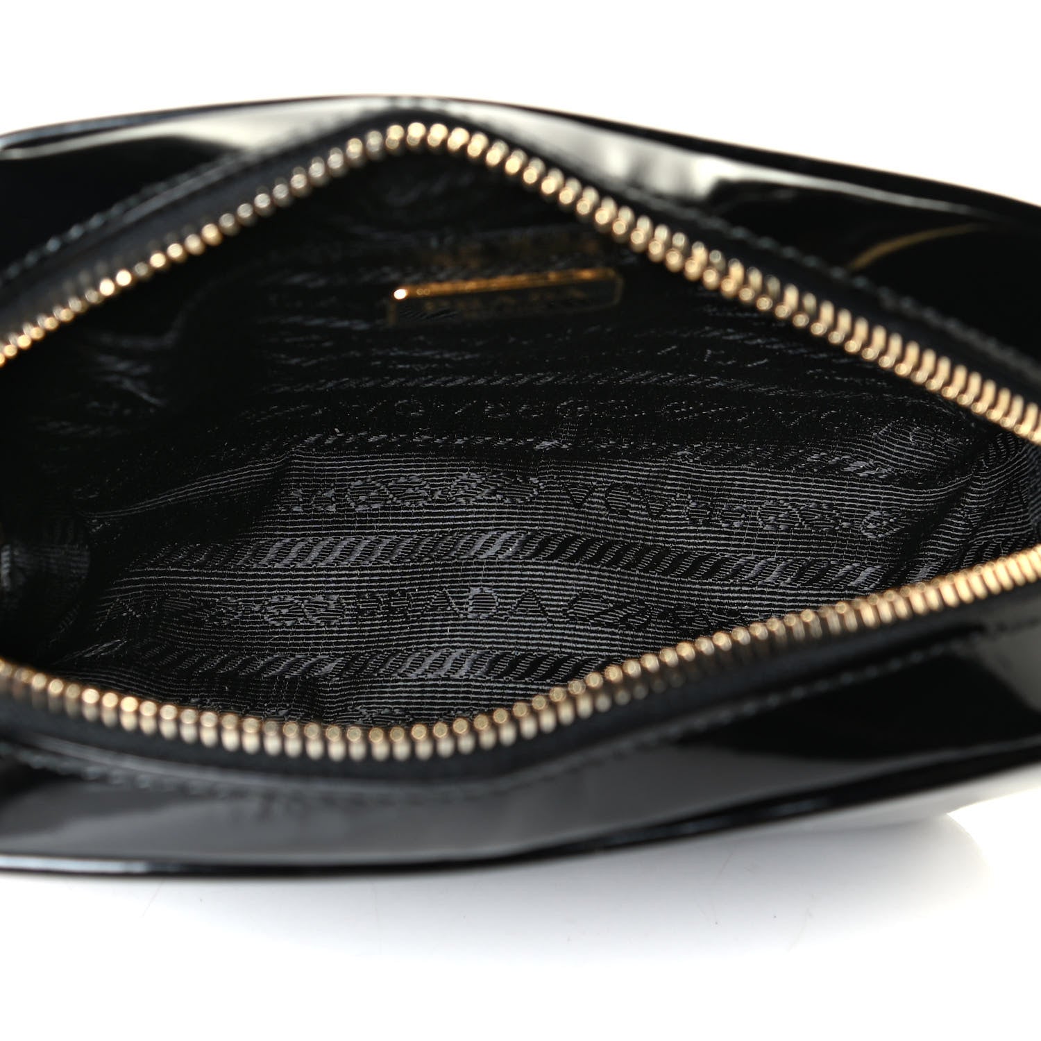 Prada Spazzolato Mini Camera Crossbody Black 4 of 6
