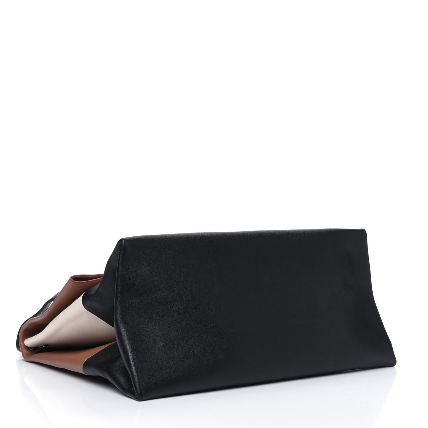 Calfskin All Soft Shoulder Bag Tan