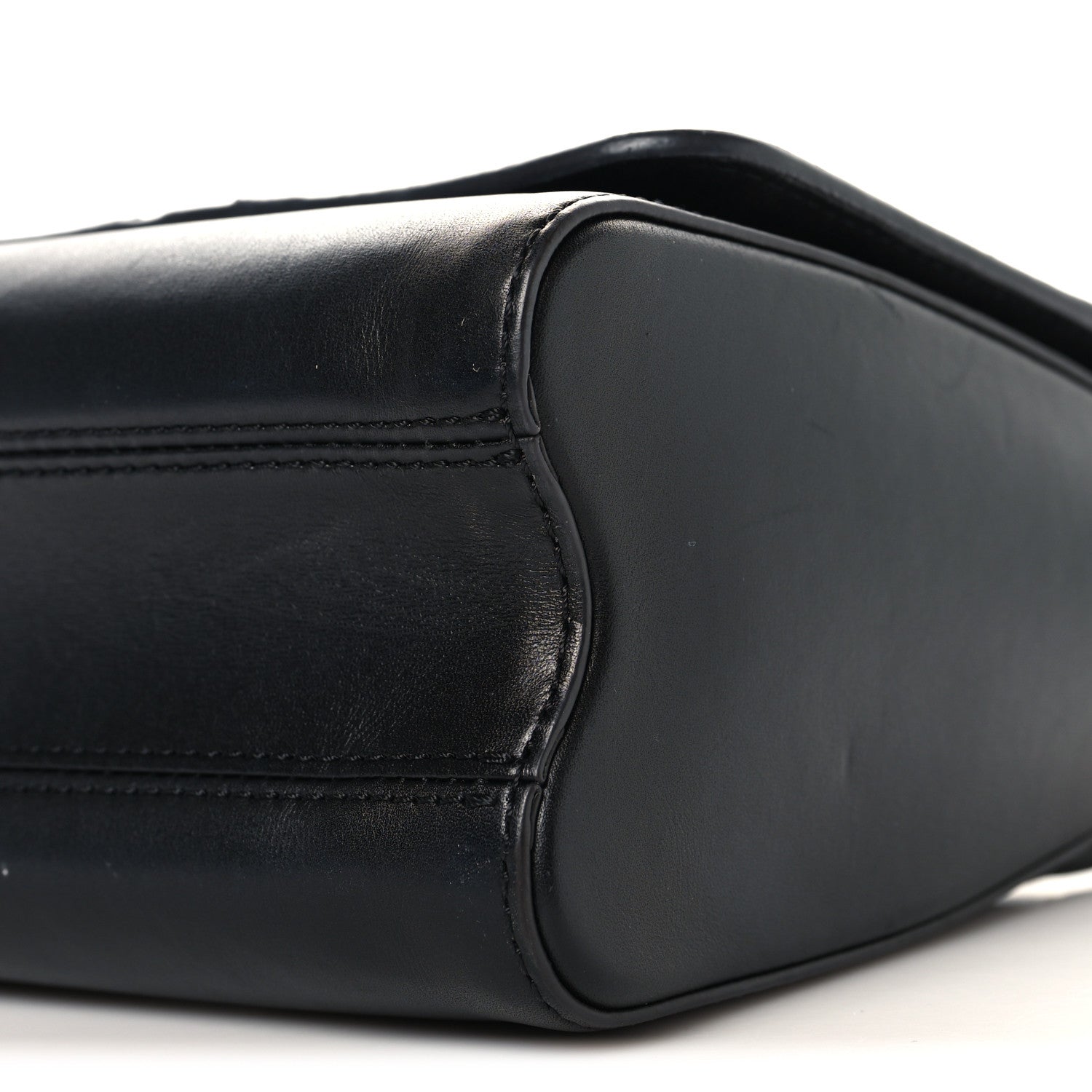 Louis Vuitton Veau Satin Monogram Twist Shoulder Bag MM Black 10 of 10