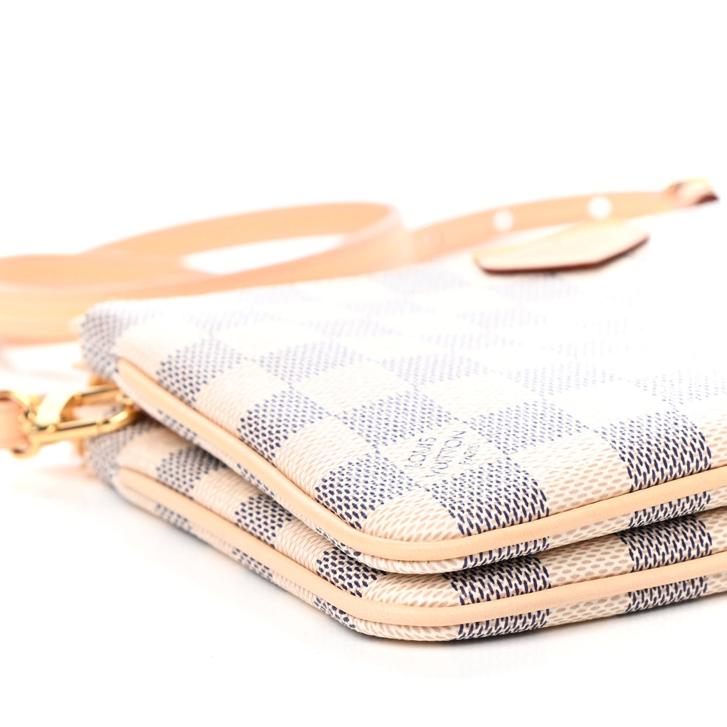 Damier Azur Double Zip Pochette