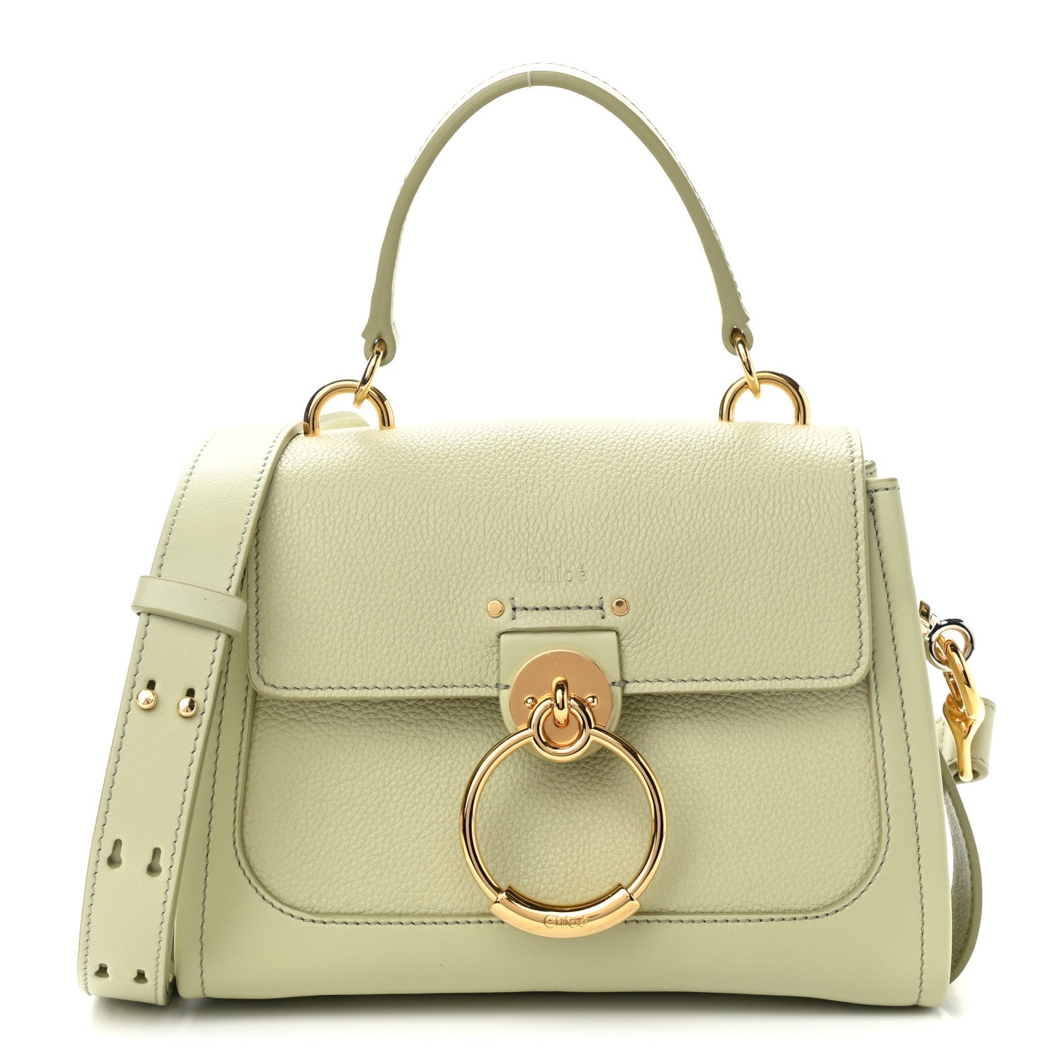 Chloe Calfskin Mini Tess Day Bag Light Eucalyptus 1 of 9