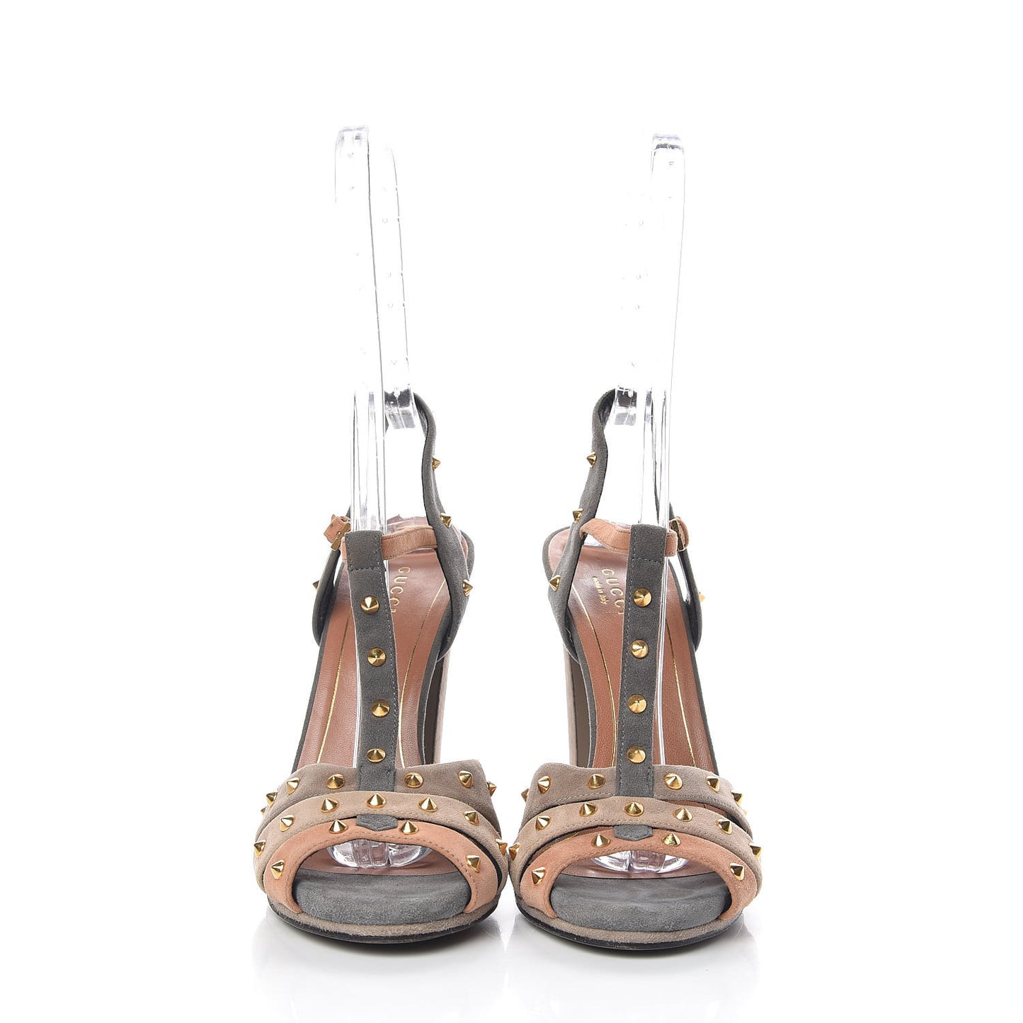 Suede Studded Melville Sandals 39 Multi