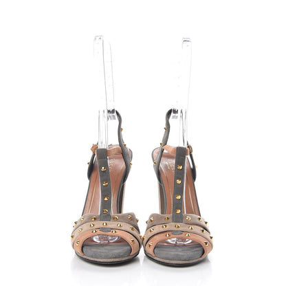Gucci Suede Studded Melville Sandals 39 Multi 2 of 11