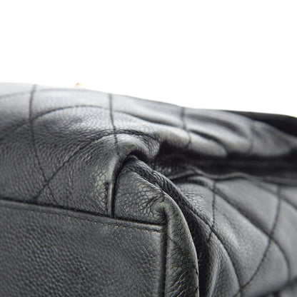 Chanel Caviar Quilted Flap Shoulder Bag Black 13 of 27