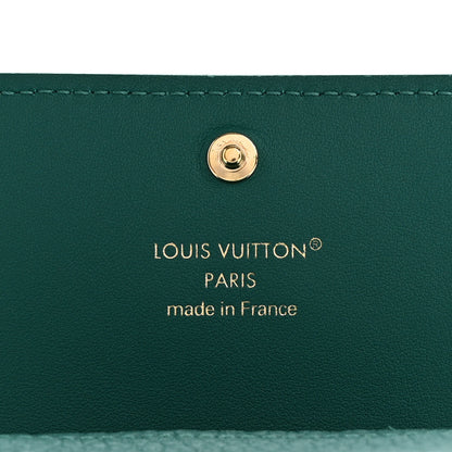 Louis Vuitton Taurillon Capucines Tiny Wallet Emerald Green 7 of 7