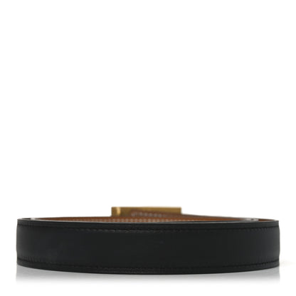 Hermes Epsom Swift 24mm Collier De Chien CDC Belt 90/36 Black Gold 2 of 5
