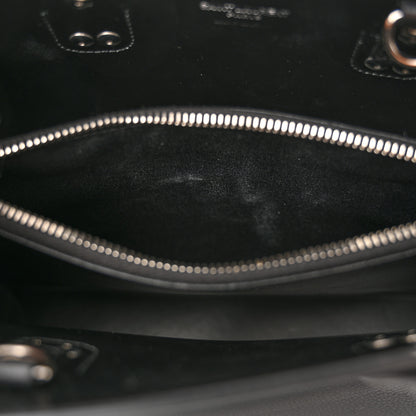 Saint Laurent Grained Calfskin Baby Sac De Jour Black 12 of 12