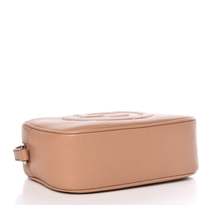 Gucci Pebbled Calfskin Small Soho Disco Bag Camelia 4 of 10