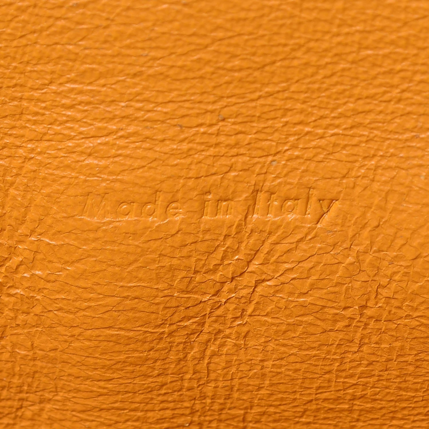 Celine Grained Calfskin Trotteur Messenger Saffron 6 of 18
