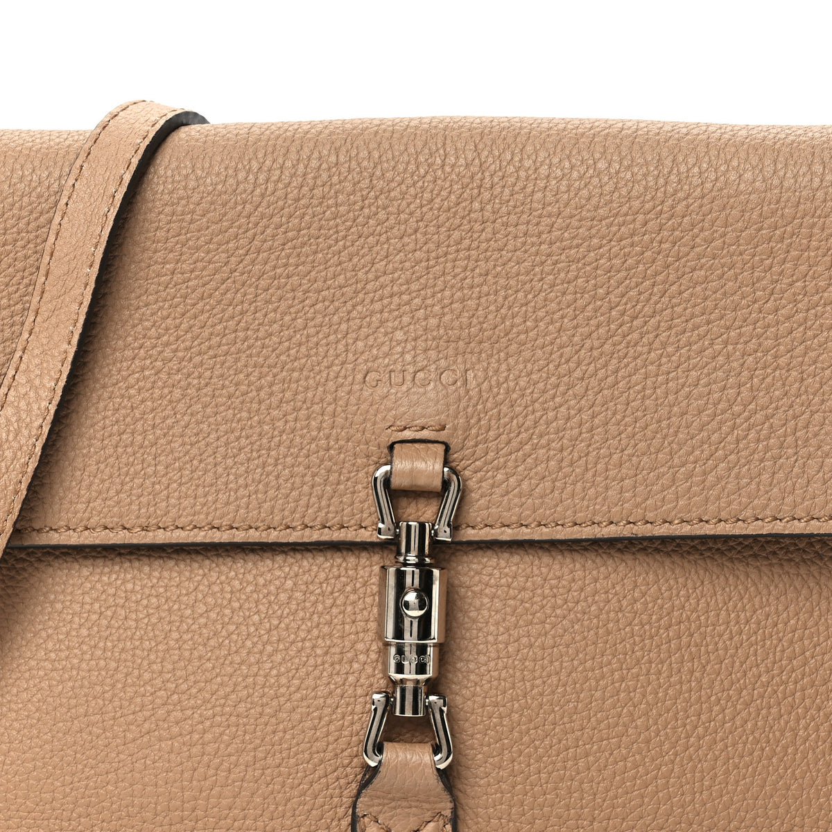 Grand Prix Calfskin Small Jackie Shoulder Bag Classic Camel