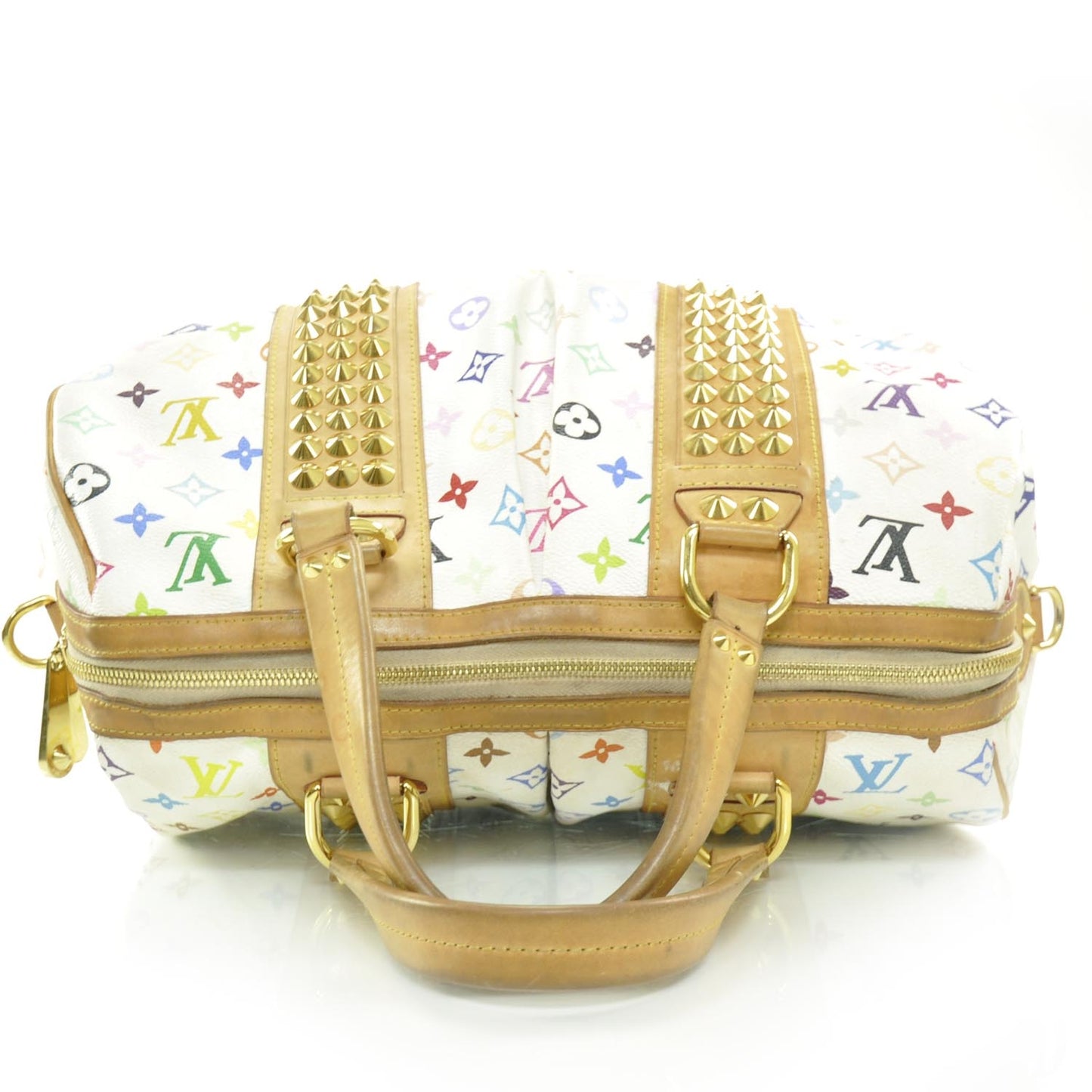 Monogram Multicolor Courtney GM White