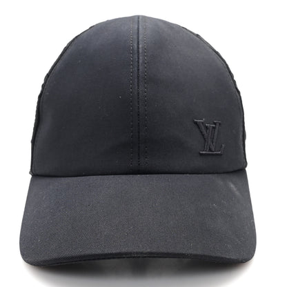 Louis Vuitton Monogram Mesh Cotton Cap M Black 3 of 9
